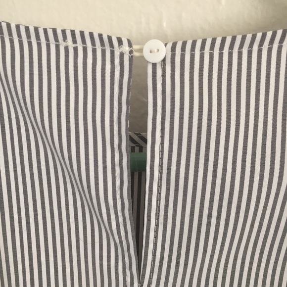 NYTT striped ruffle top NWOT - Picture 5 of 7